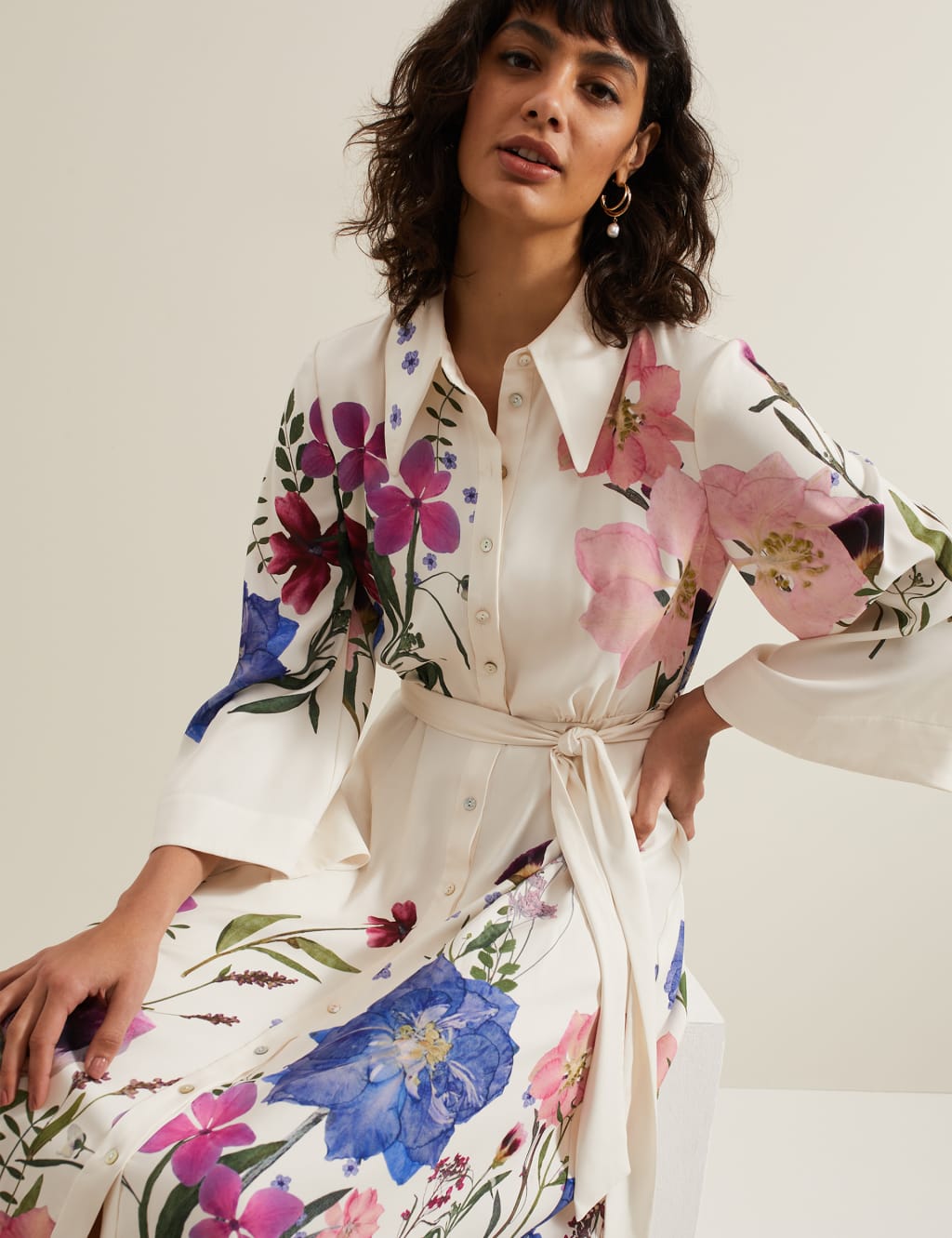 Floral tshirt dress online