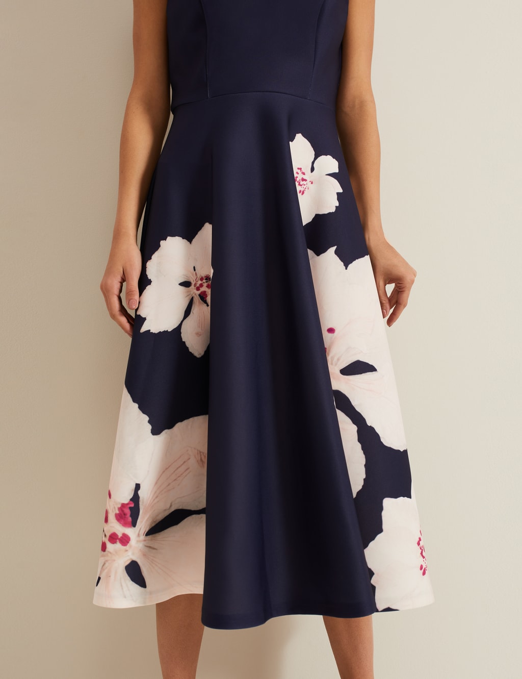 Formal midi skater dress store
