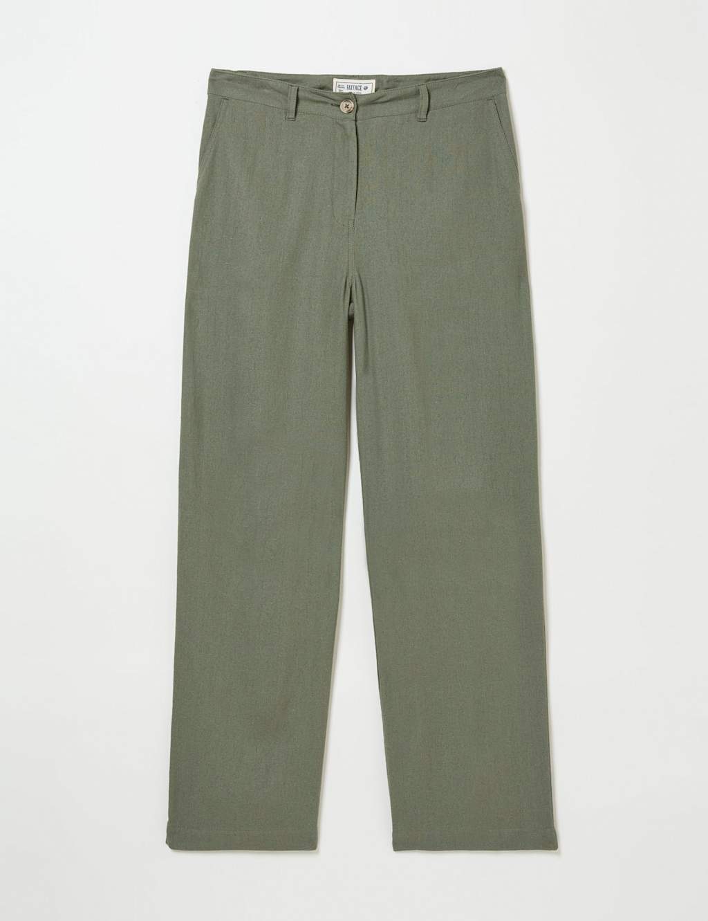 Linen Rich Wide Leg Trousers 2 of 6