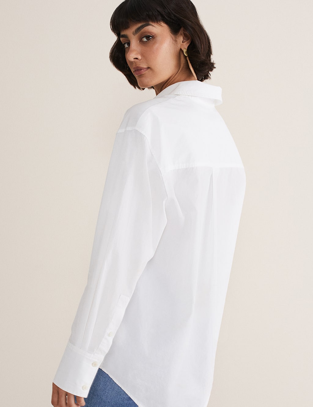 Pure Cotton Collared Relaxed Shirt 3 of 6