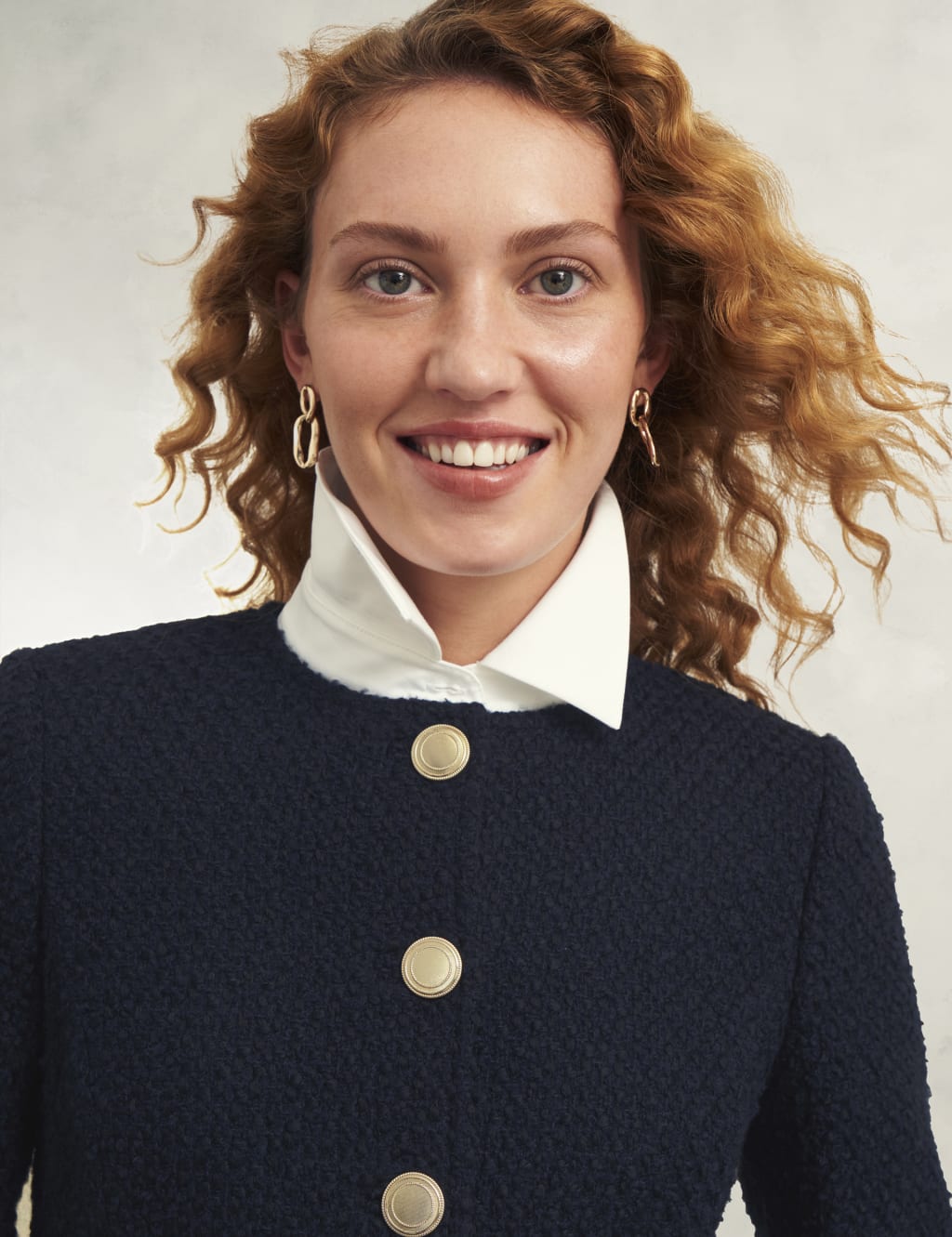 Wool Blend Textured Short Jacket 5 of 8