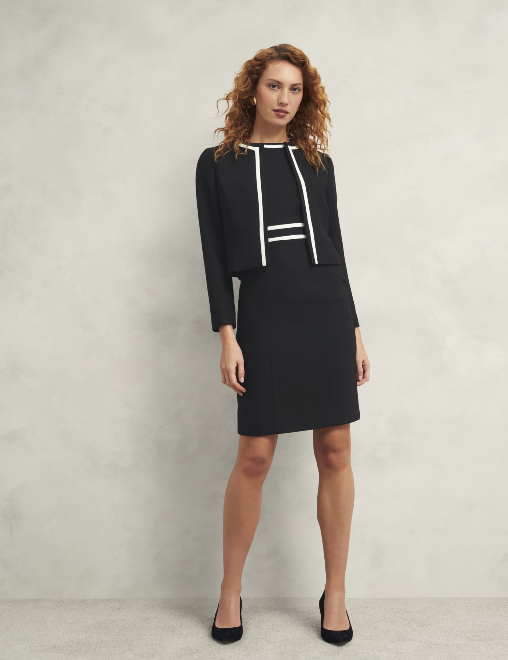 Monochrome Cropped Jacket 3 of 8