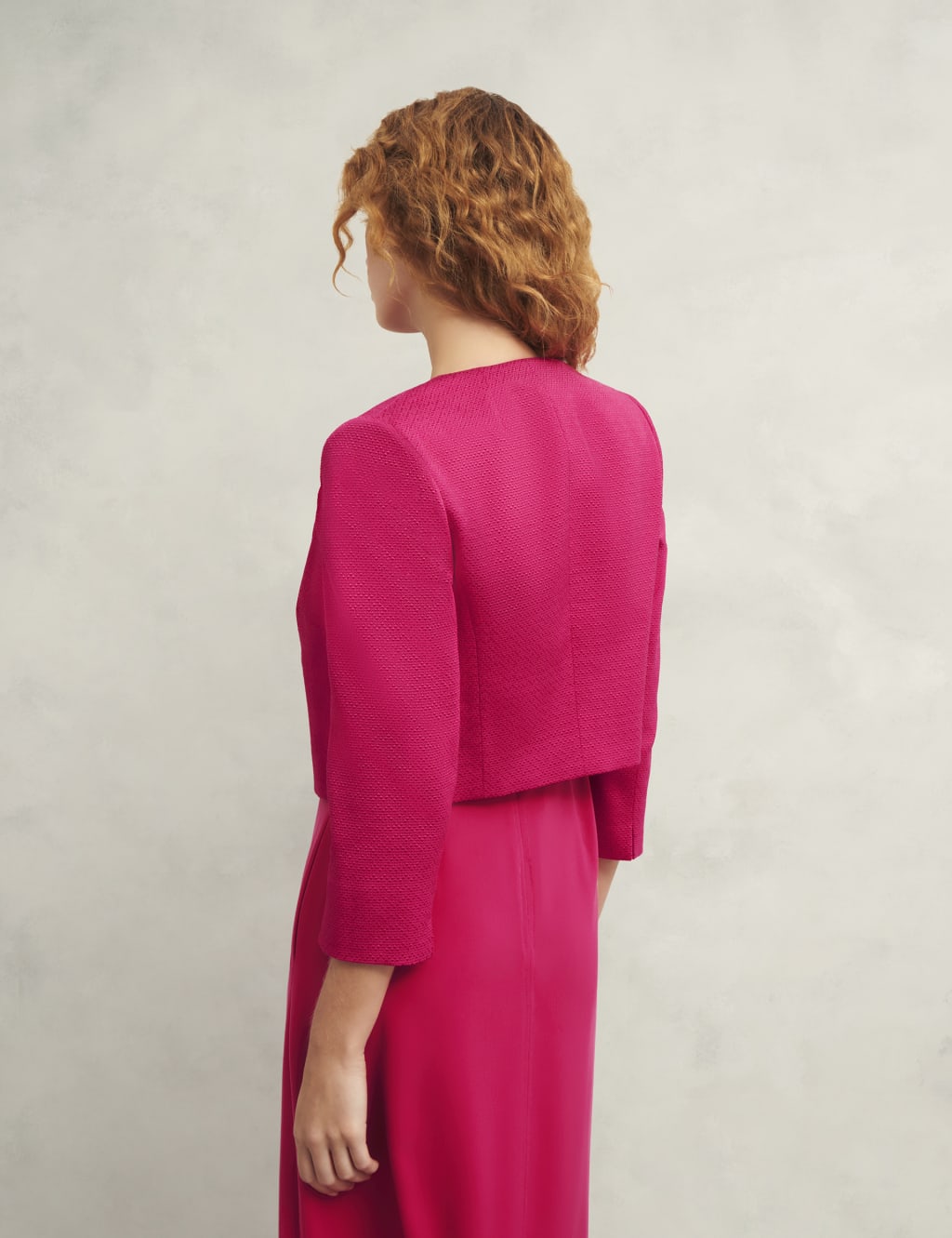 Textured Cropped Jacket 4 of 9