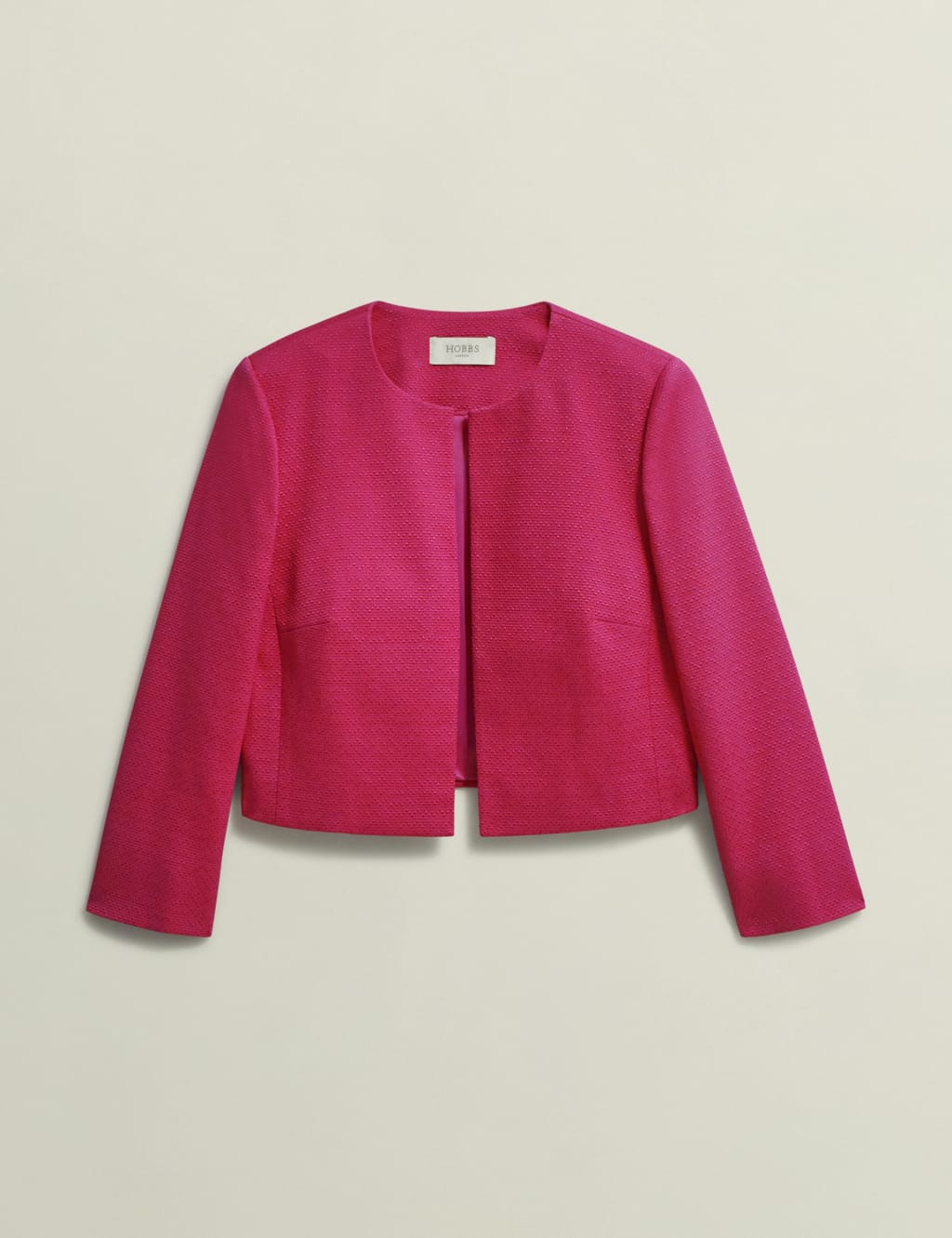 Textured Cropped Jacket 2 of 9