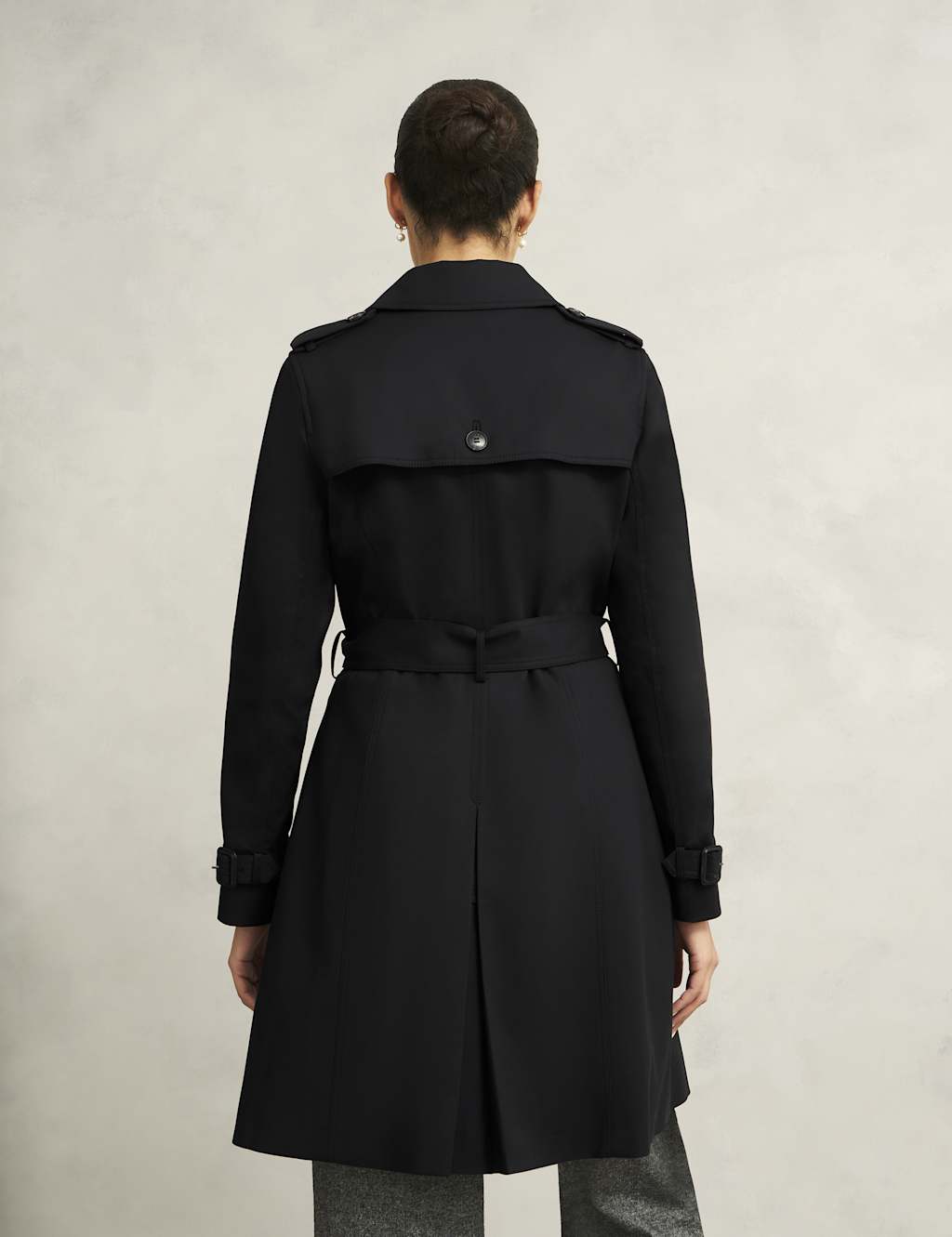Cotton Rich Belted Double Breasted Trench Coat 4 of 9