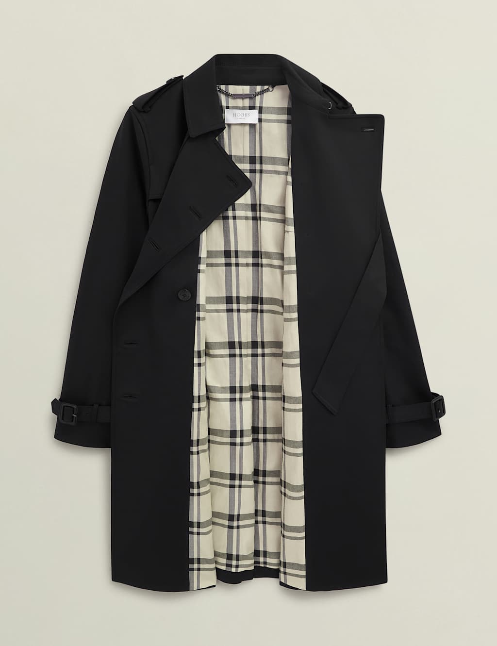 Cotton Rich Belted Double Breasted Trench Coat 8 of 9