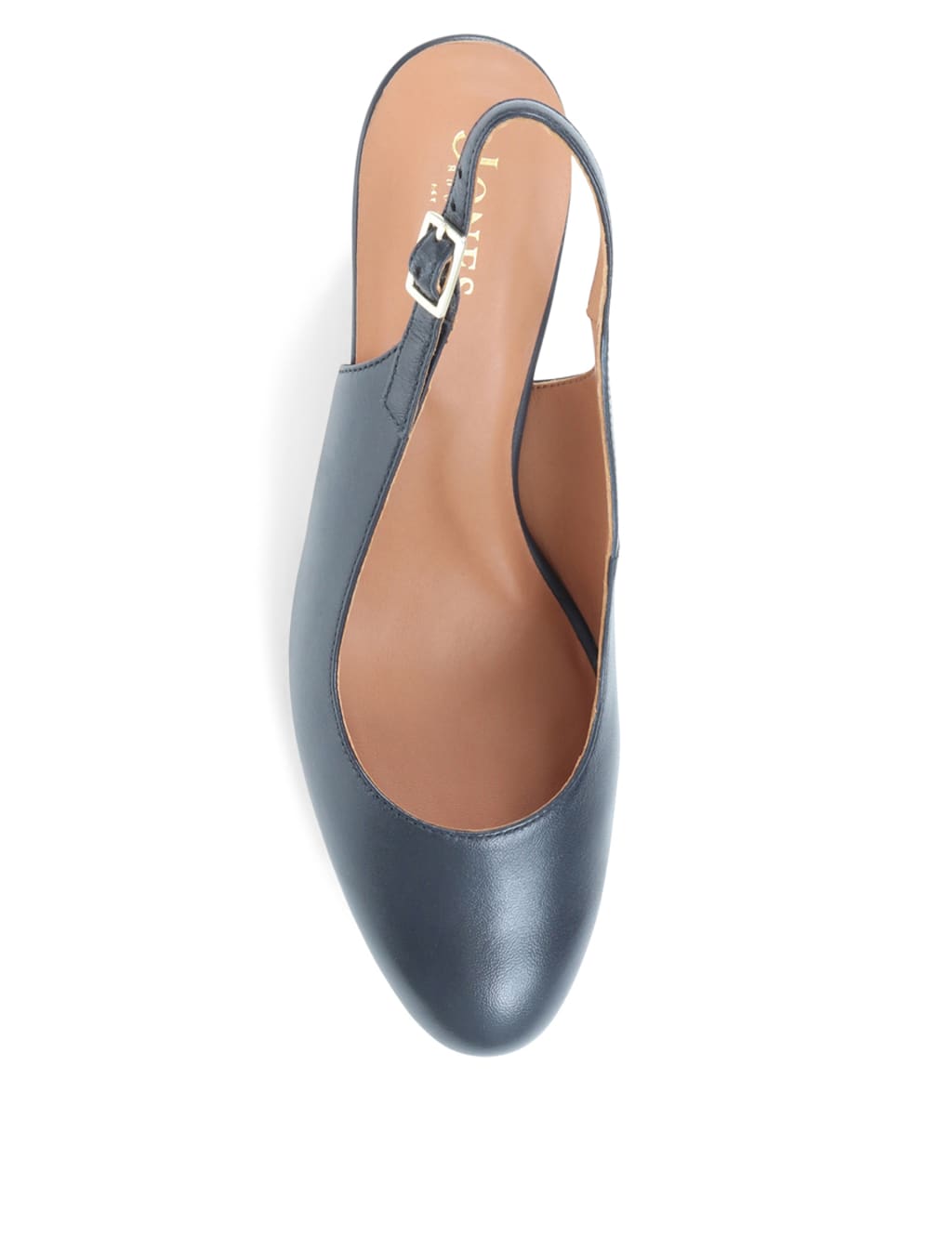 Leather Wedge Slingback Shoes 4 of 7