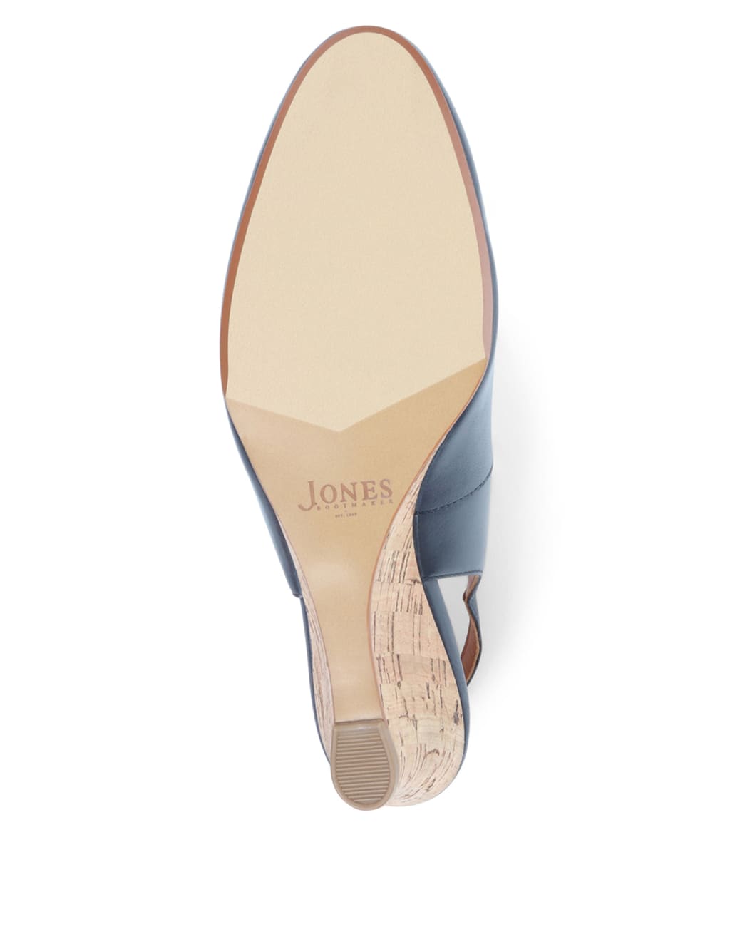Leather Wedge Slingback Shoes 7 of 7