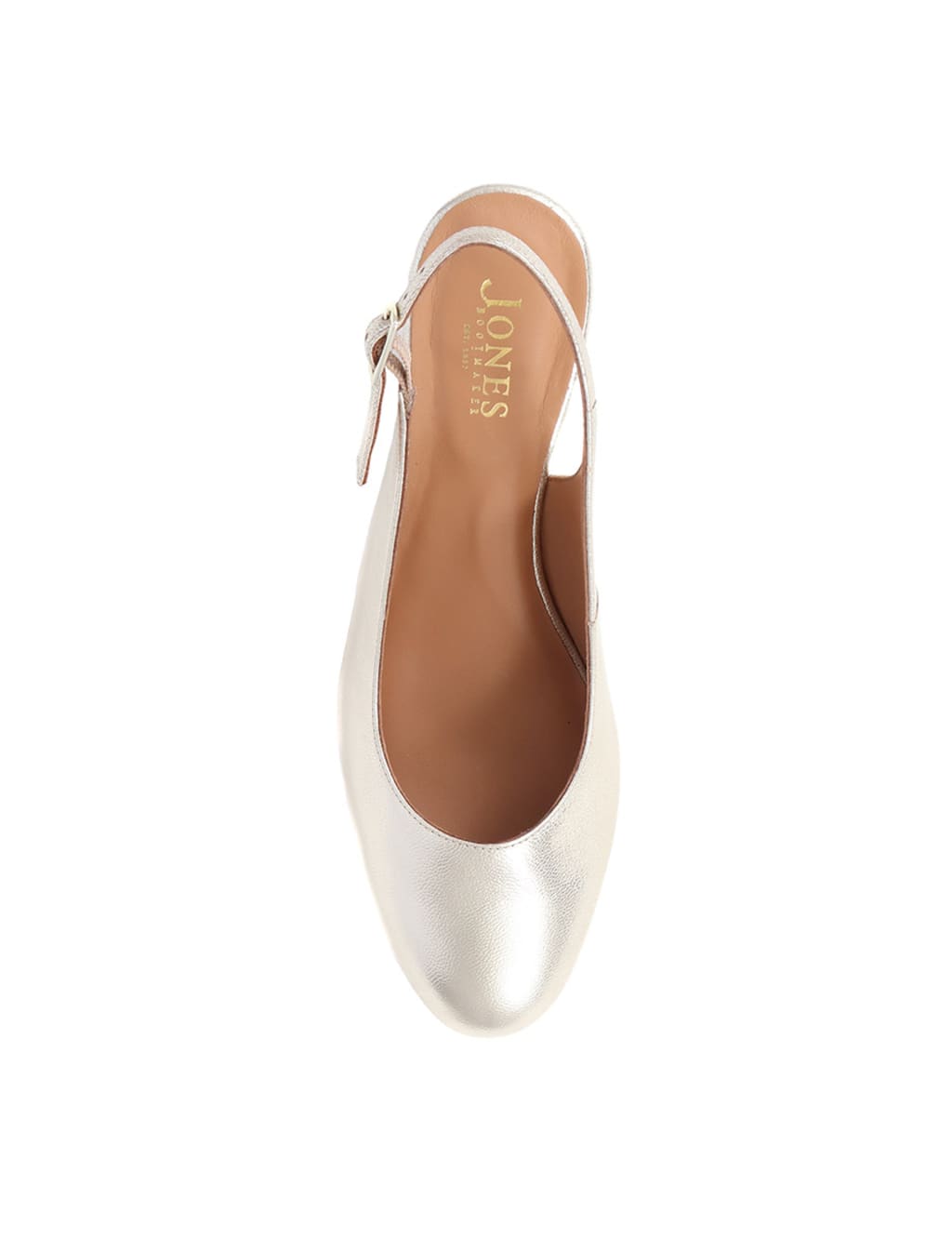 Leather Wedge Slingback Shoes 5 of 7