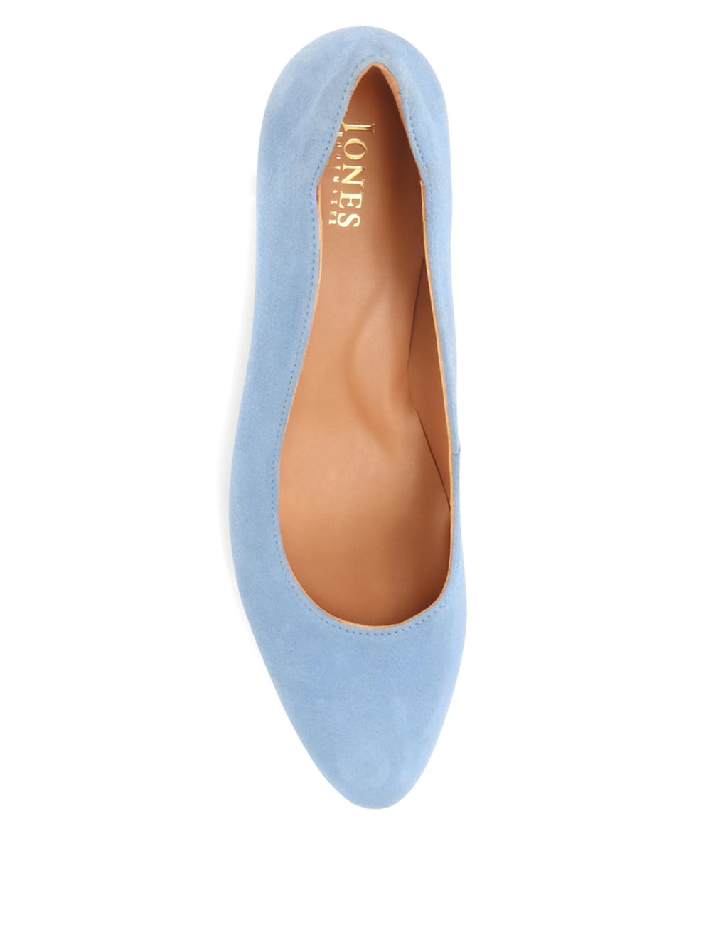 Suede Block Heel Court Shoes 4 of 7