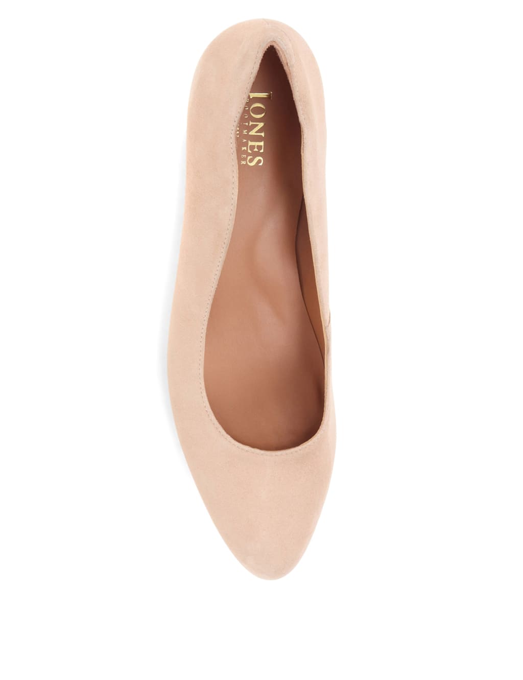 Suede Block Heel Court Shoes 4 of 7