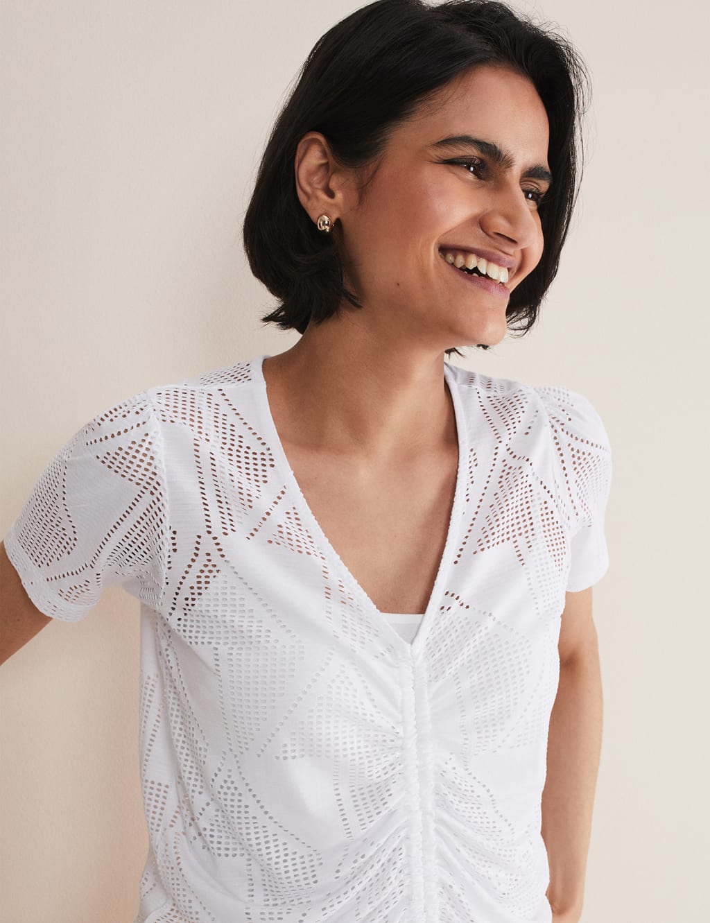 Cutwork Detail Top 4 of 6