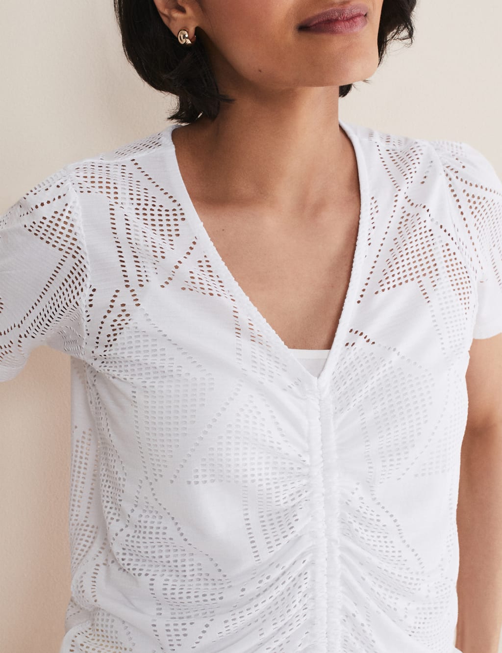 Cutwork Detail Top 5 of 6