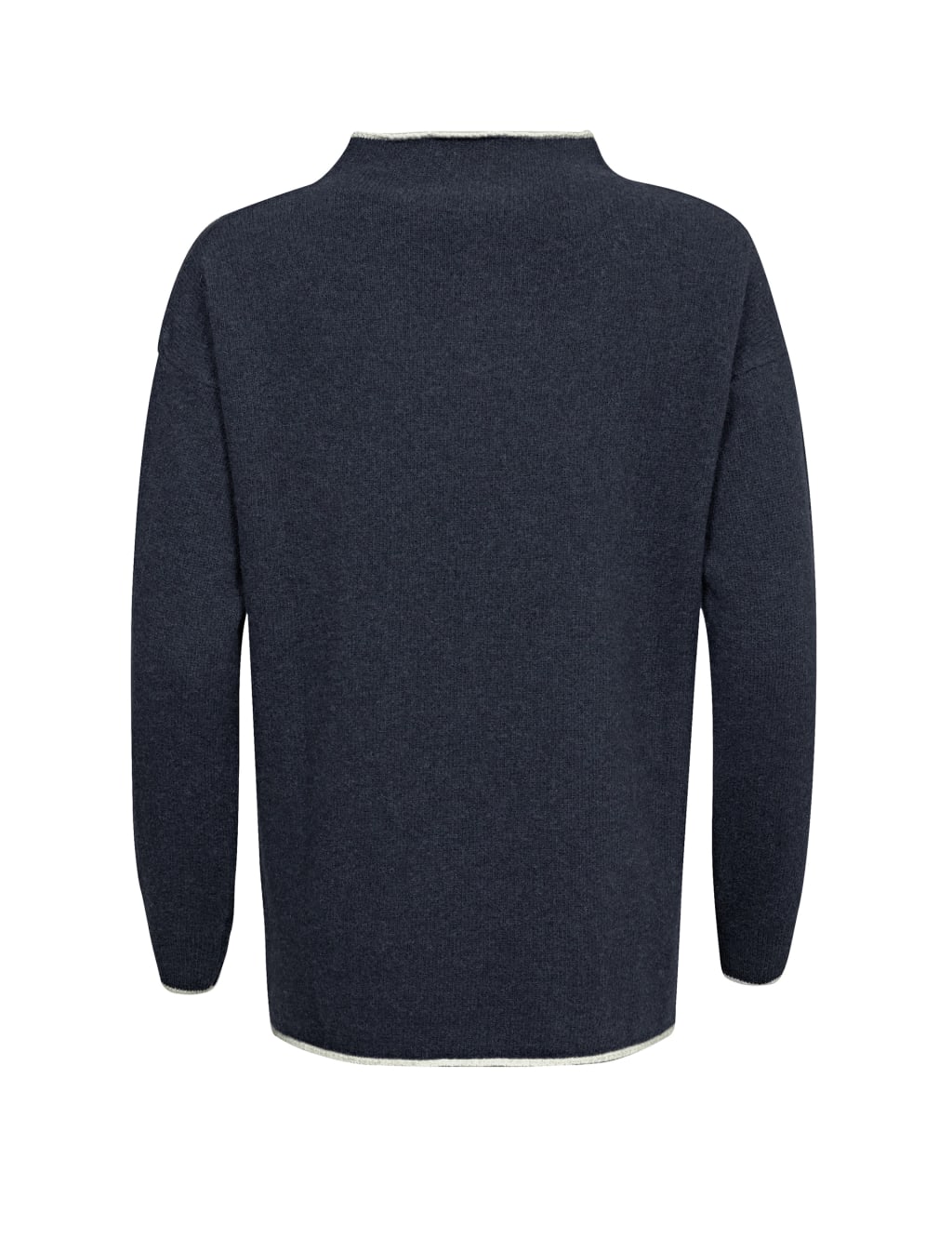 Pure Lambswool Funnel Neck Jumper 4 of 4