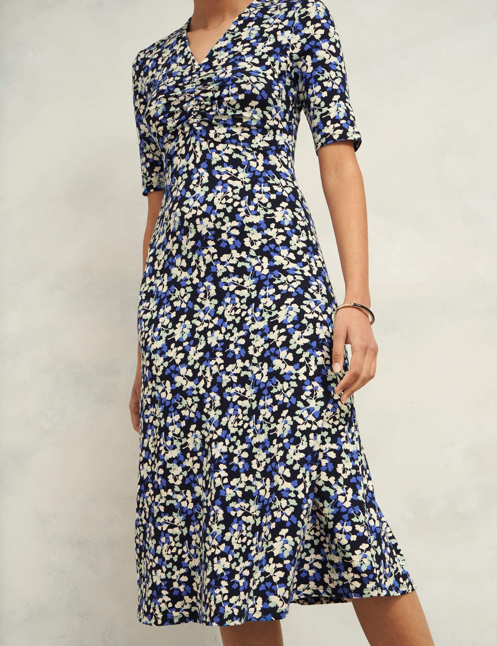 Jersey midi skater dress shop