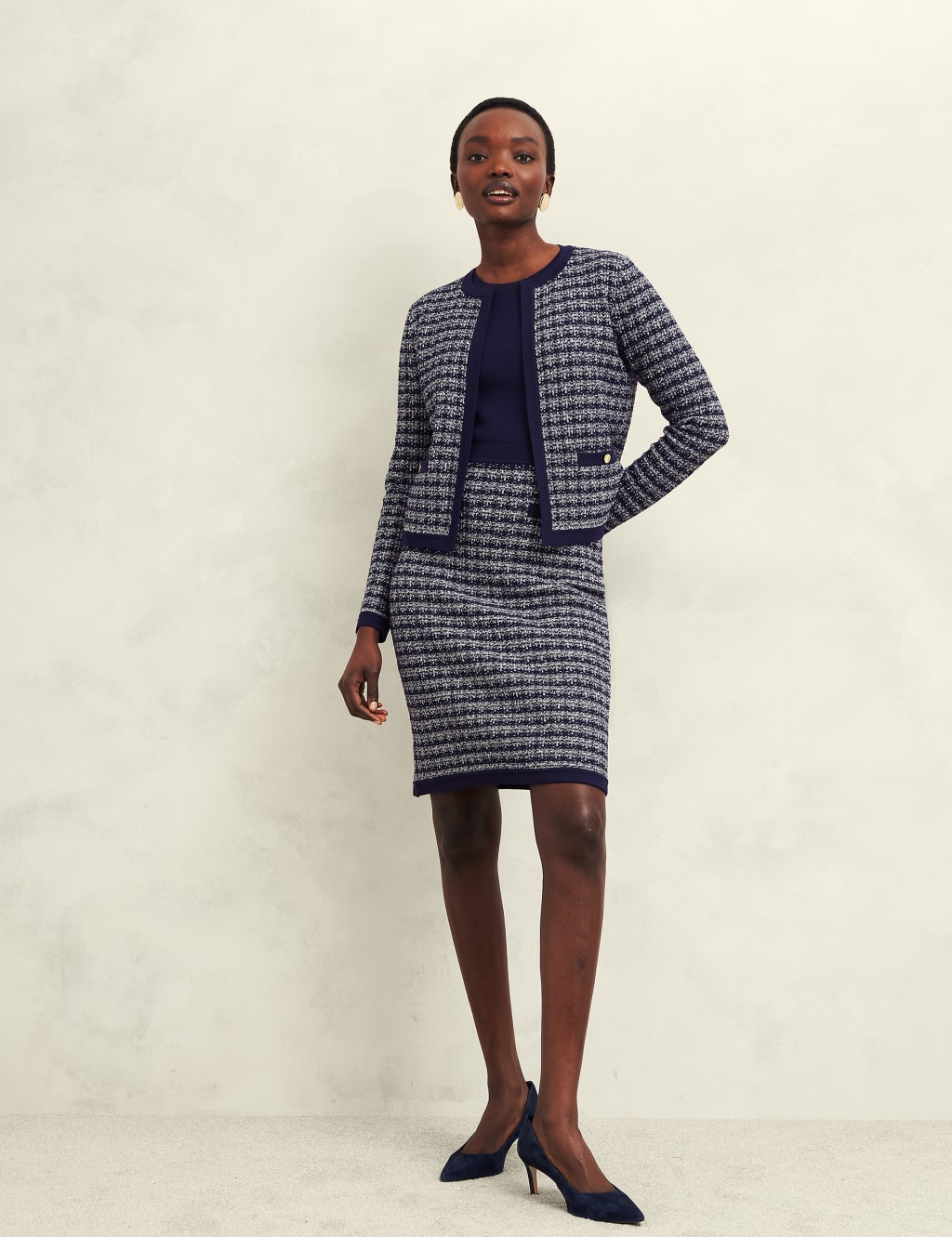 Boucle Knitted Jacket