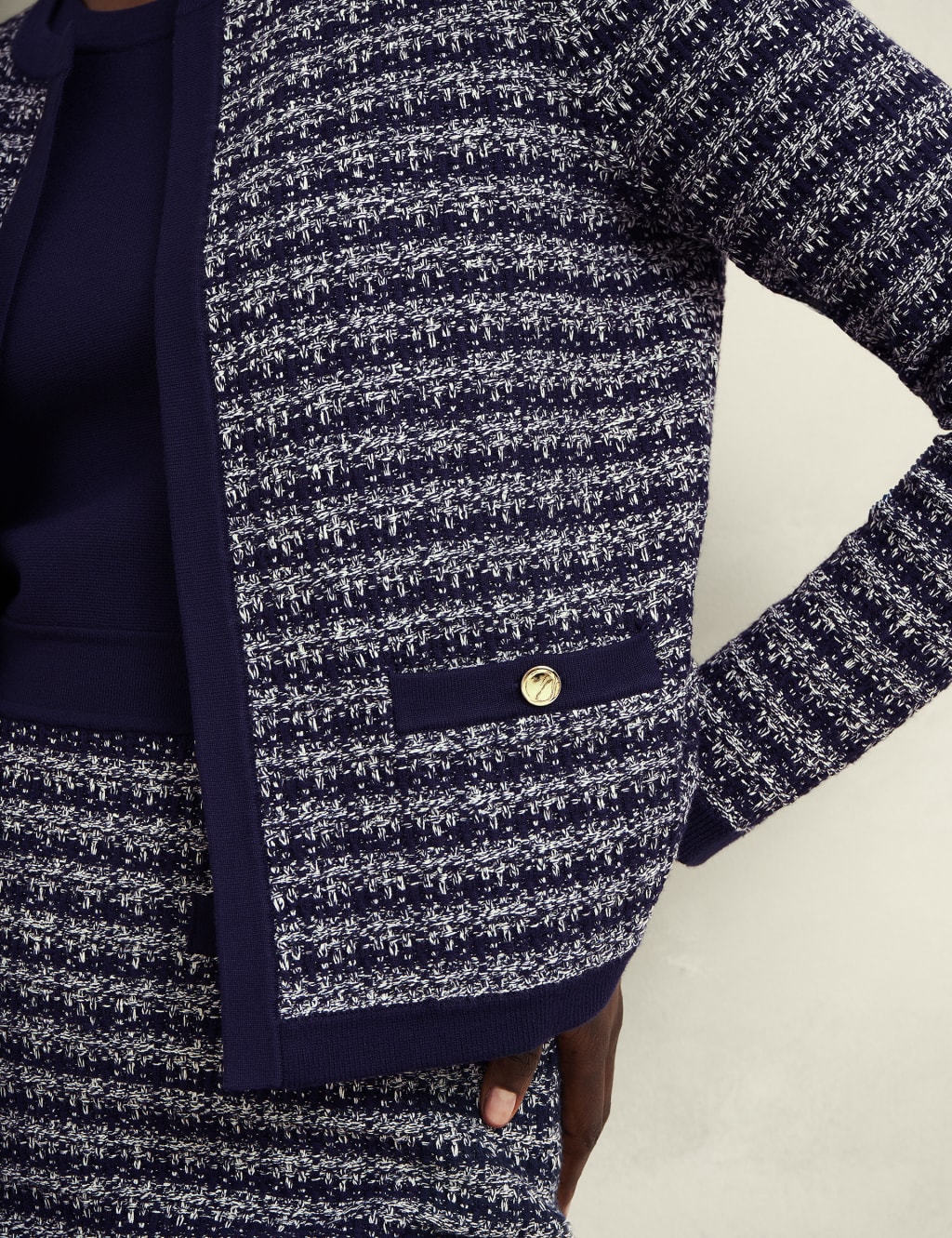 Boucle Knitted Jacket