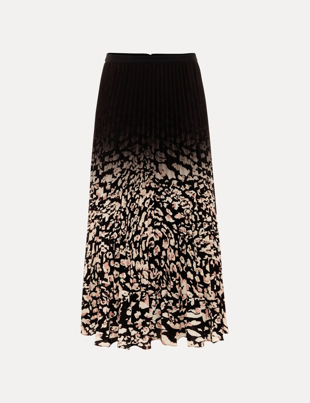 Printed Pleated Midi Skirt Phase Eight M S