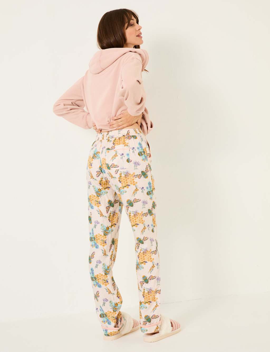 Bee Print Pyjama Bottoms 3 of 6
