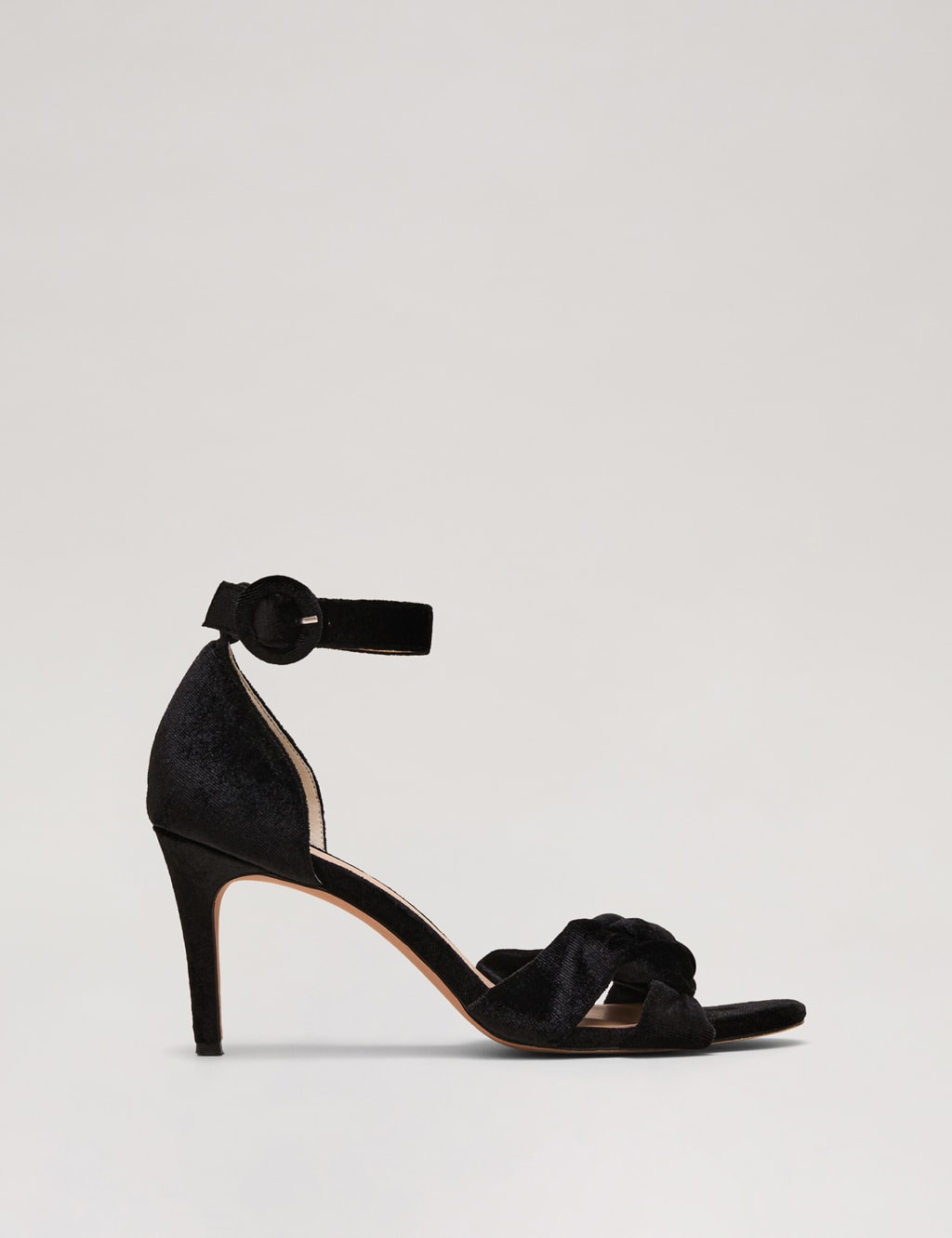 Velvet sandals top