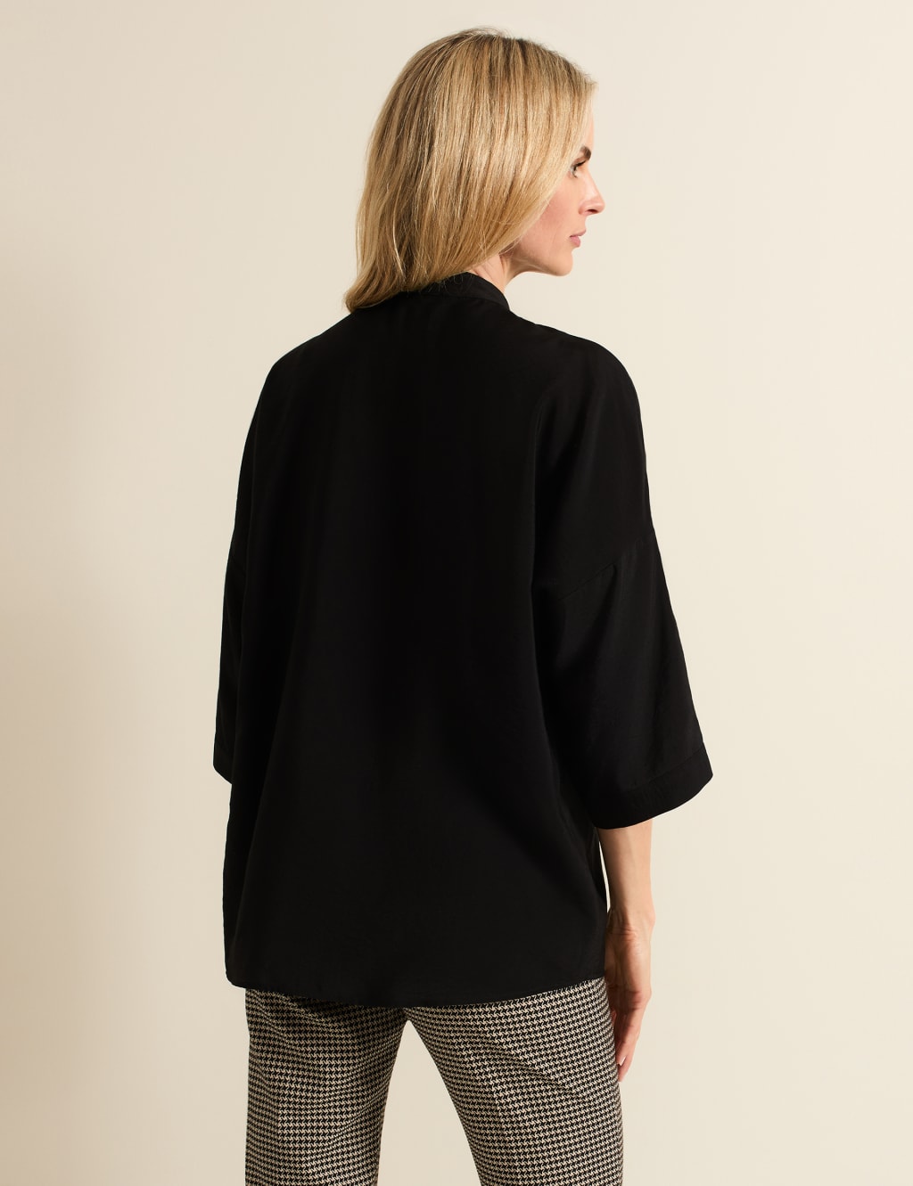V-Neck Button Detail Shirt 3 of 7