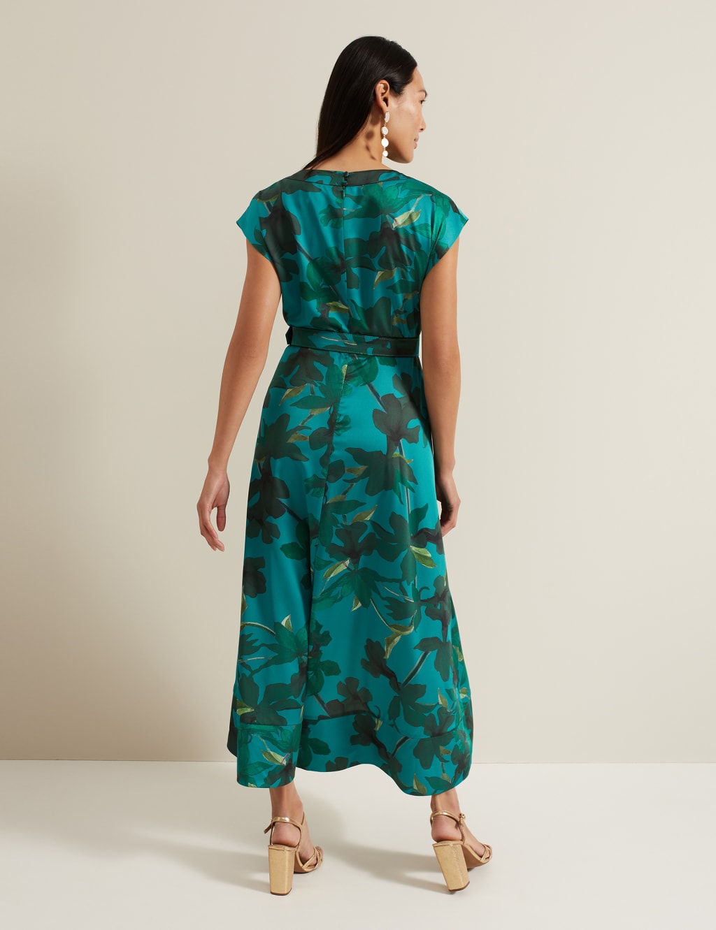Freeda twist neck skater dress top