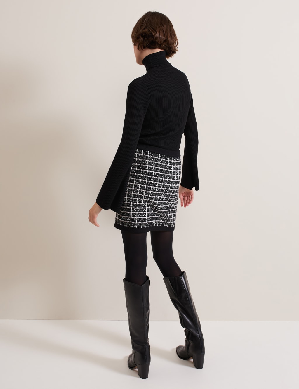 Tweed skirt marks and spencer discount