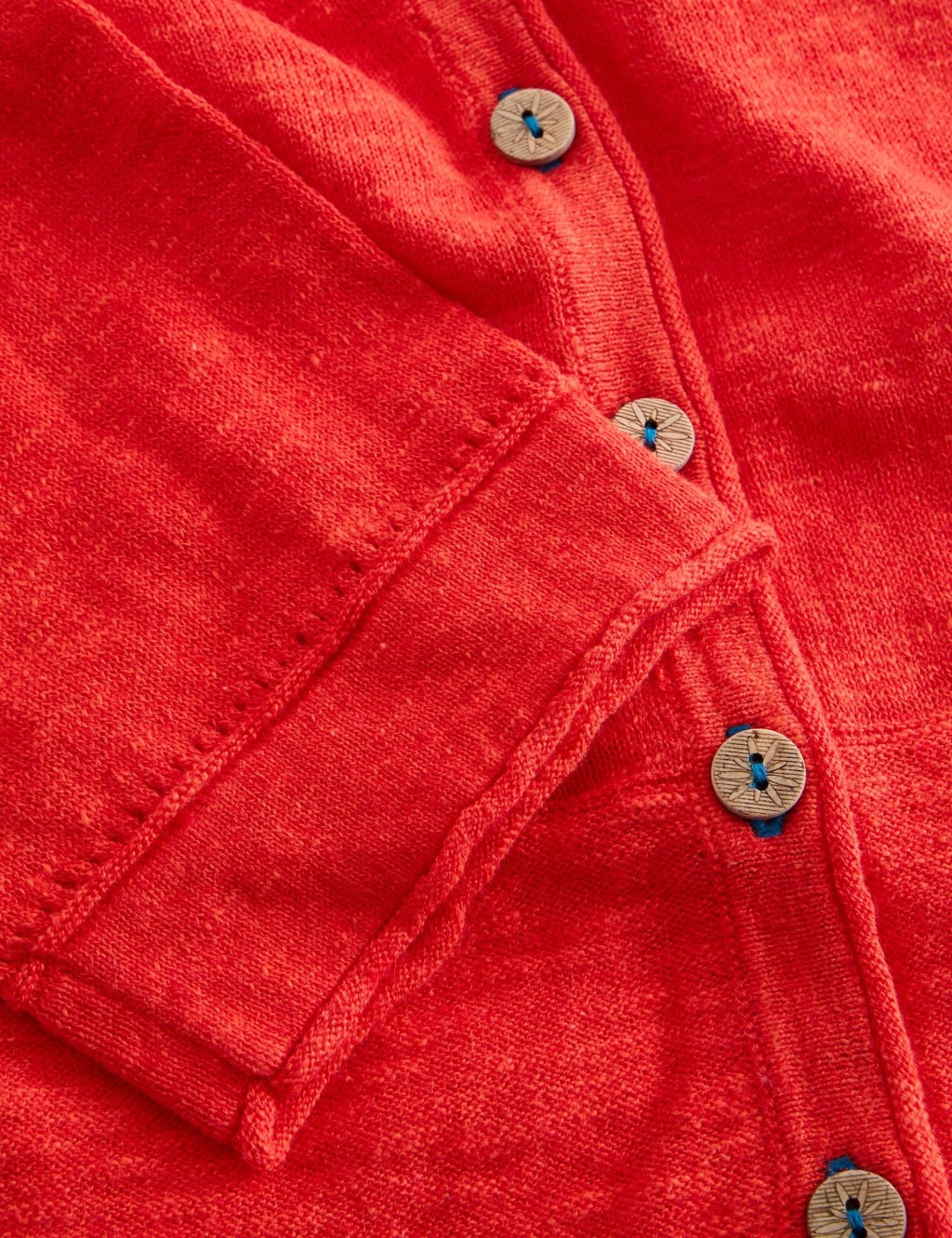 Cotton Rich V-Neck Cardigan 3 of 7