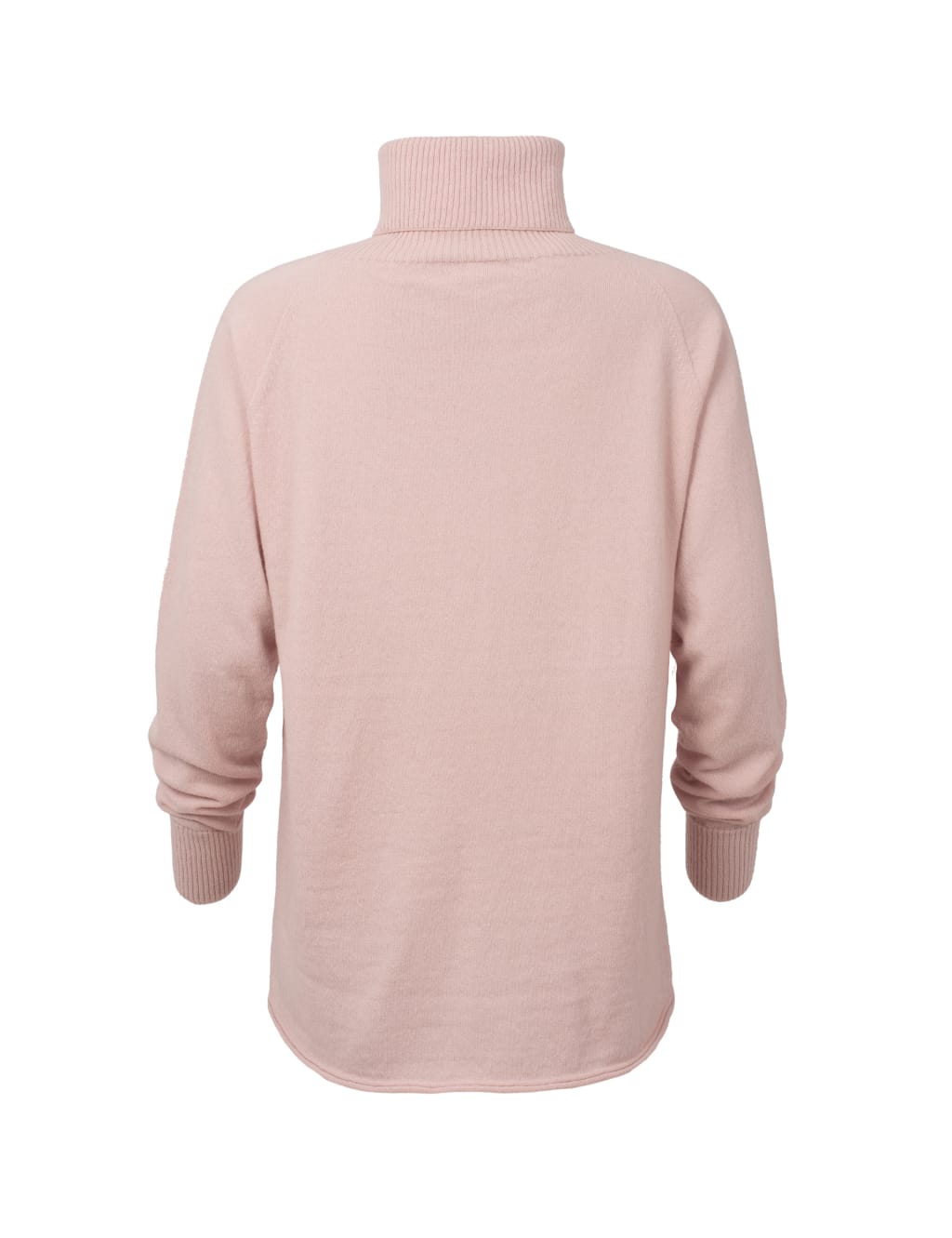 Pure Wool Roll Neck Relaxed Longline Jumper 6 of 6