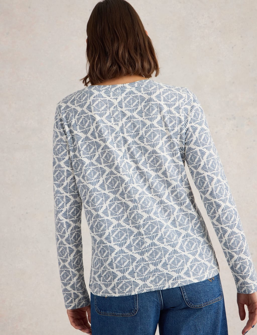 Pure Cotton Embroidered Top 4 of 6