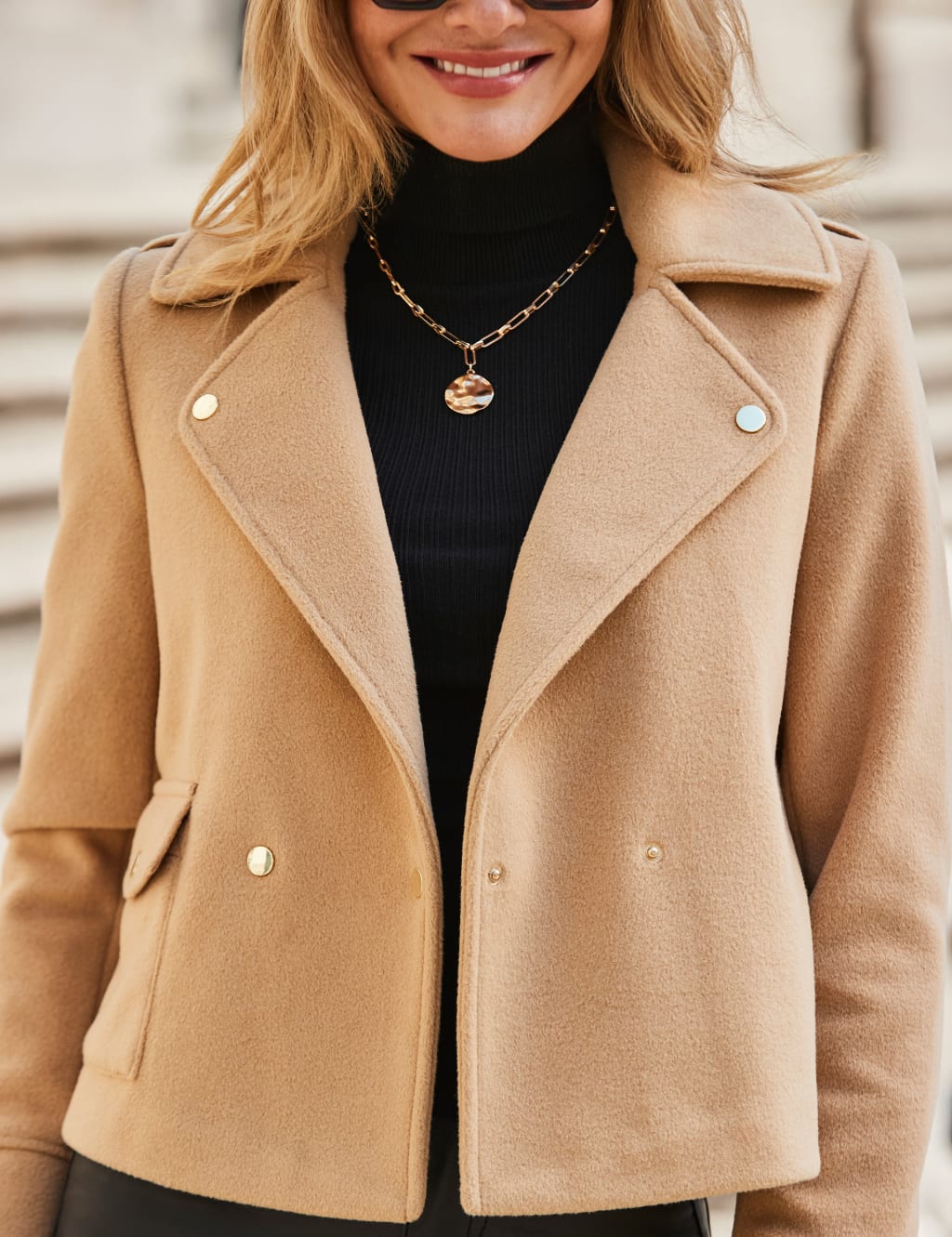 Relaxed Fit Biker Jacket 4 of 5
