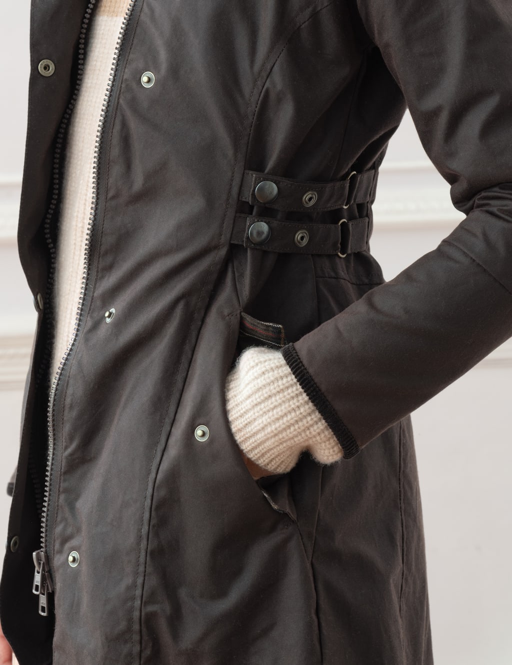 Pure Cotton Hooded Raincoat 5 of 6