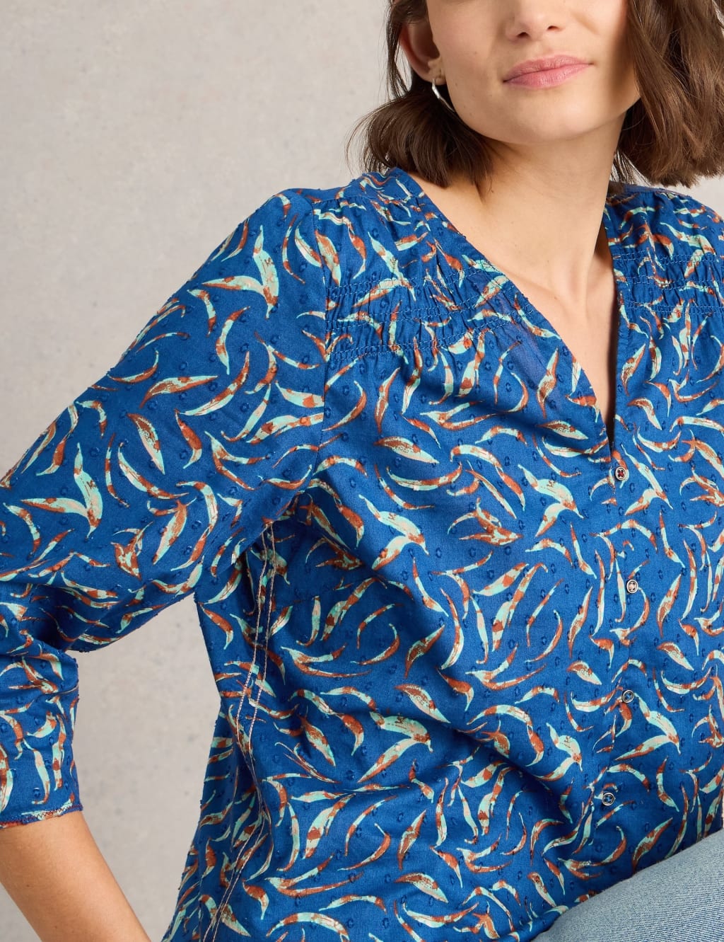 Pure Cotton Printed Top 4 of 5