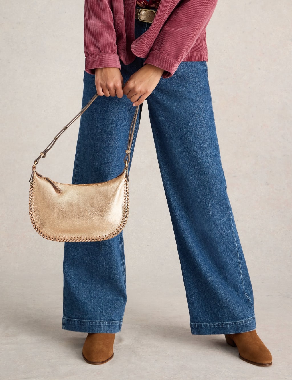 White stuff suede bag hot sale