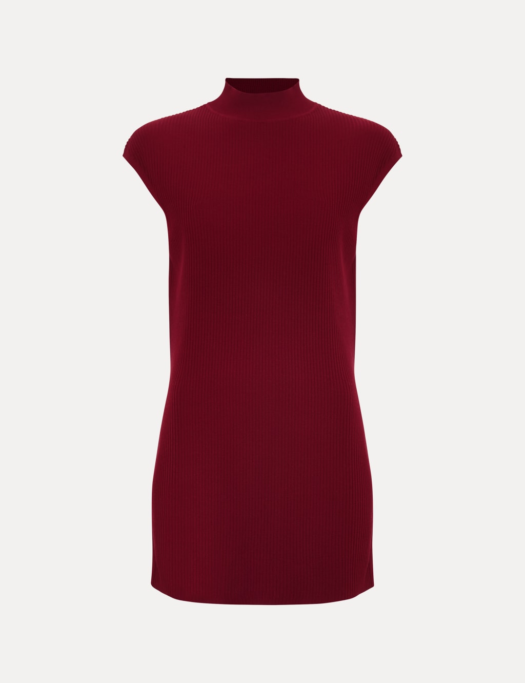 Lori Ribbed Funnel Neck Ribbed Tunic 2 of 9