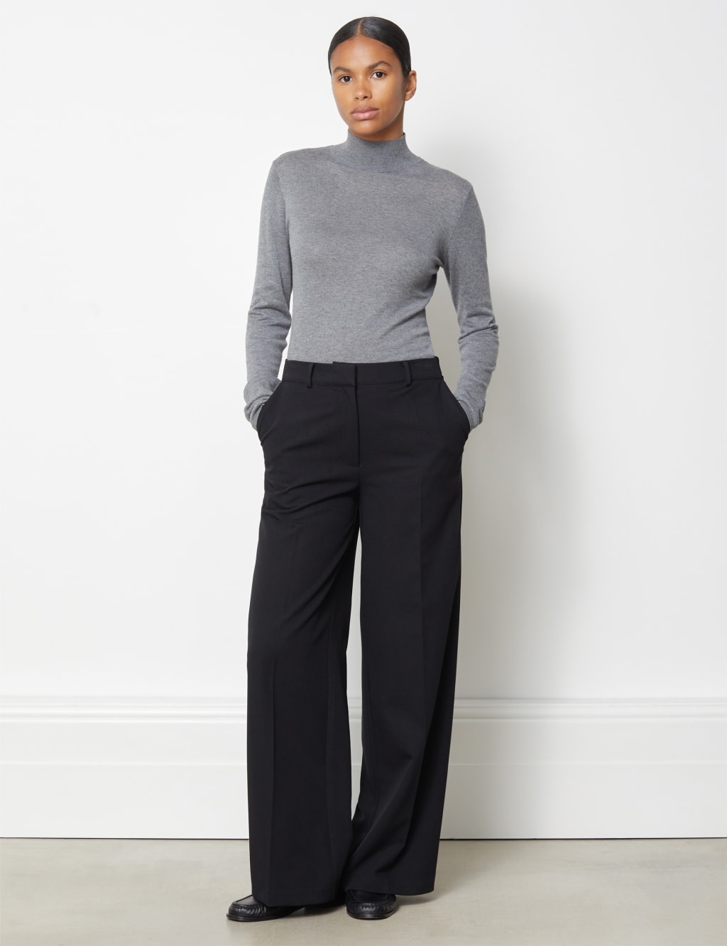 Wide Leg Trousers 1 of 4