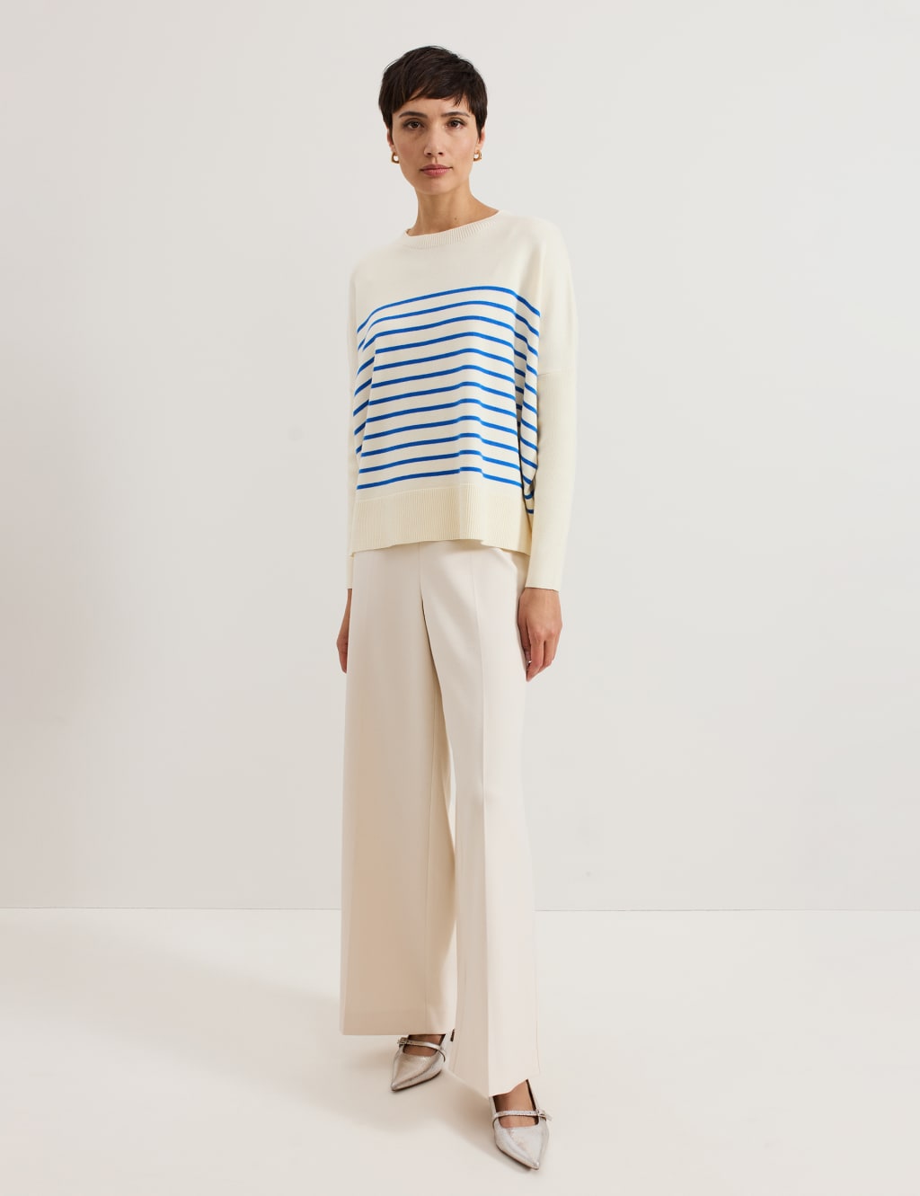 Sadie Striped Round Neck Jumper 3 of 6