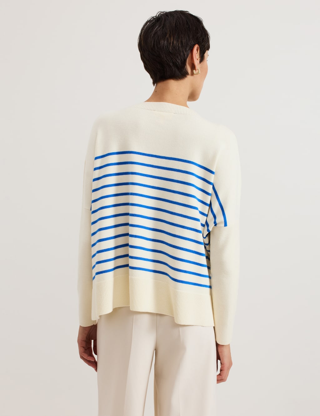 Sadie Striped Round Neck Jumper 4 of 6