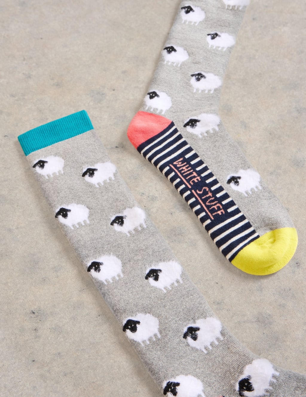 Cotton Rich Sheep Knee High Socks 2 of 2