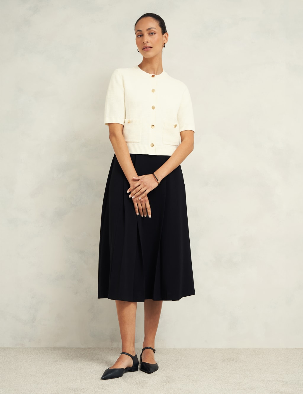 Marks and spencer short sleeve cardigan store