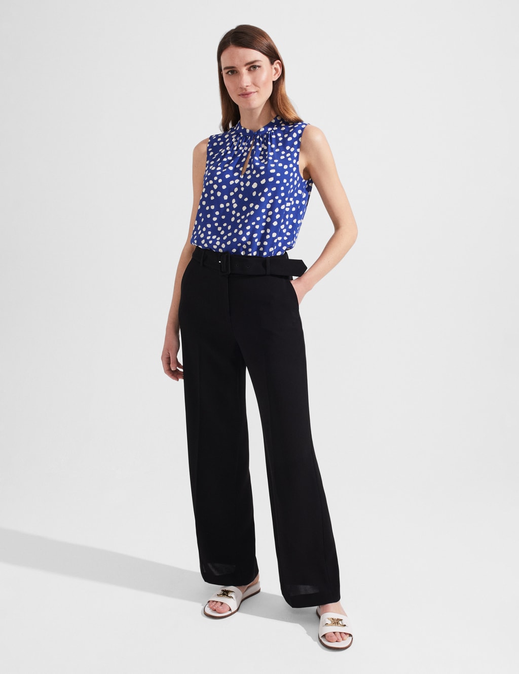 Polka Dot Round Neck Top 7 of 8