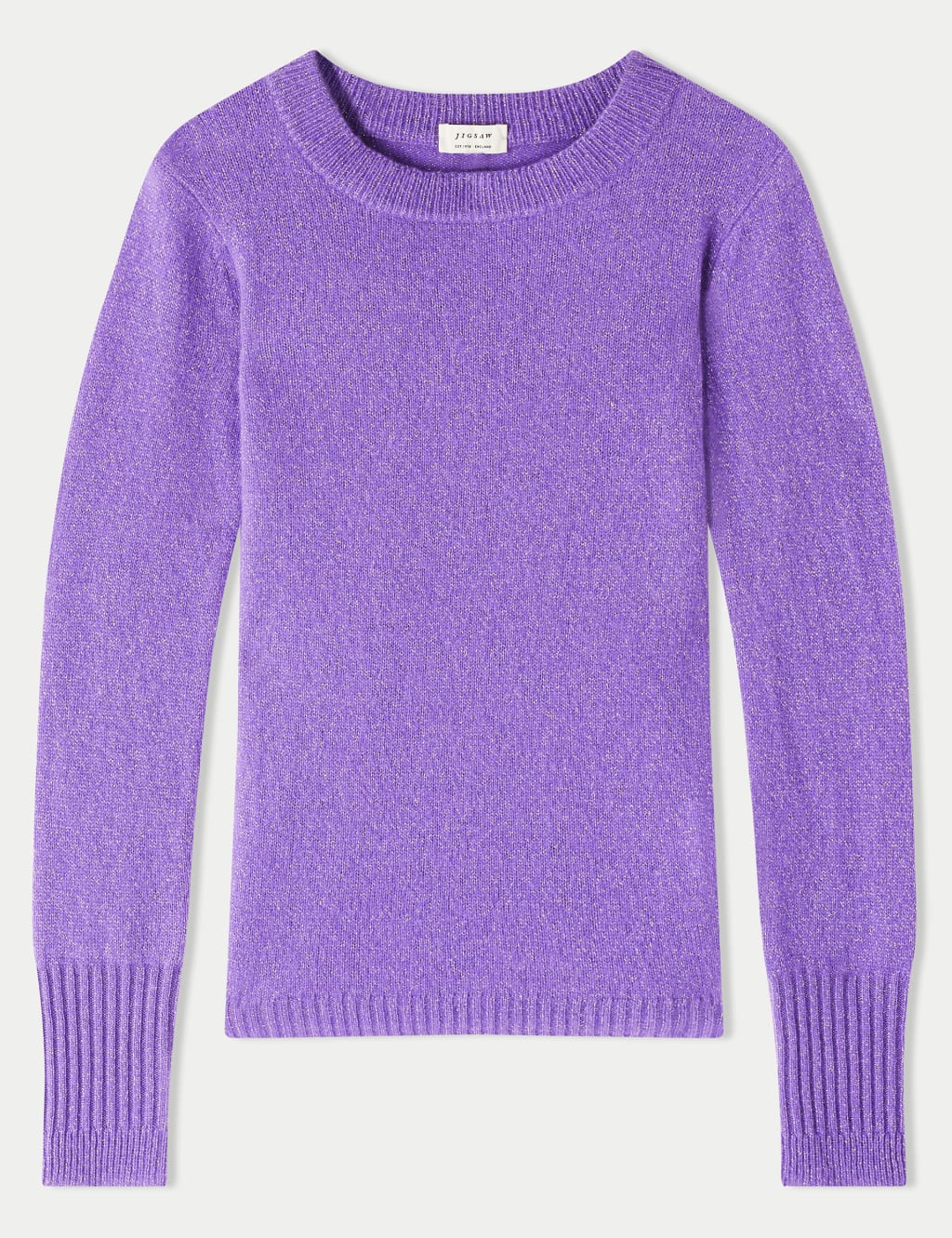 Cashmere Rich Sparkly Crew Neck Jumper 2 of 6