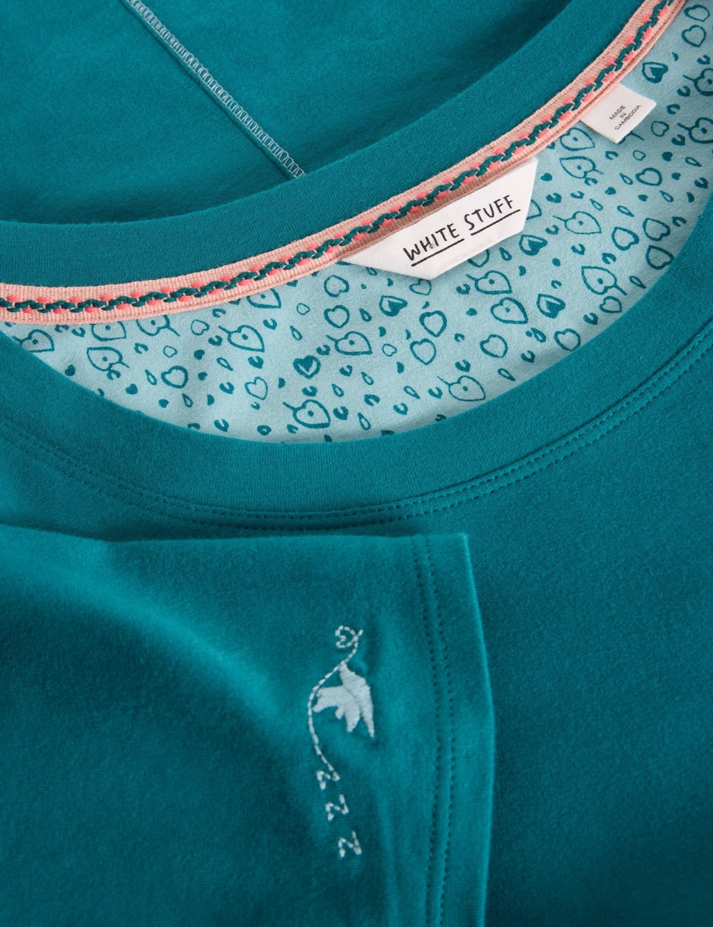 Eva Pure Cotton Pyjama Top 6 of 6