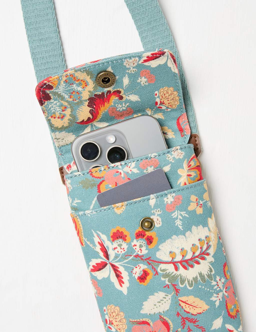 Canvas Cross Body Phone Bag 2 of 2
