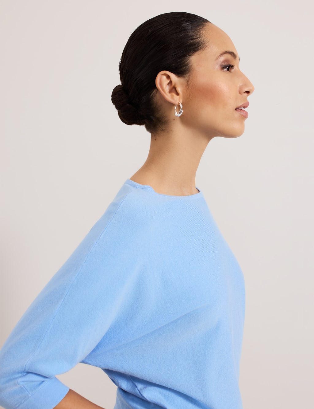 Slash Neck Batwing Sleeve Jumper 5 of 8