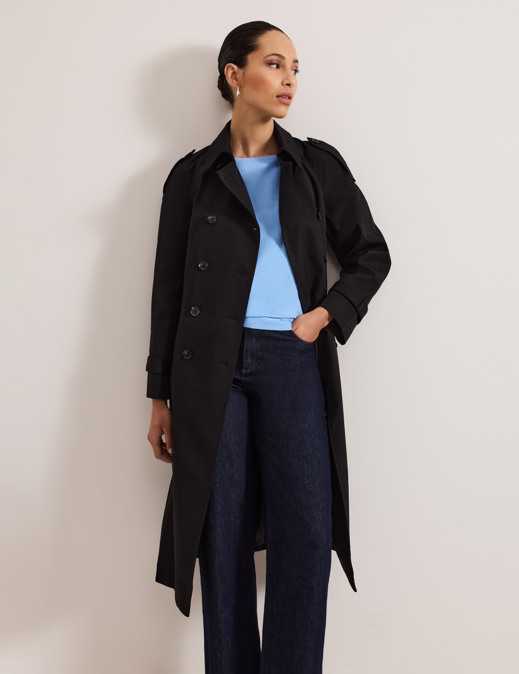 Slash Neck Batwing Sleeve Jumper 8 of 8