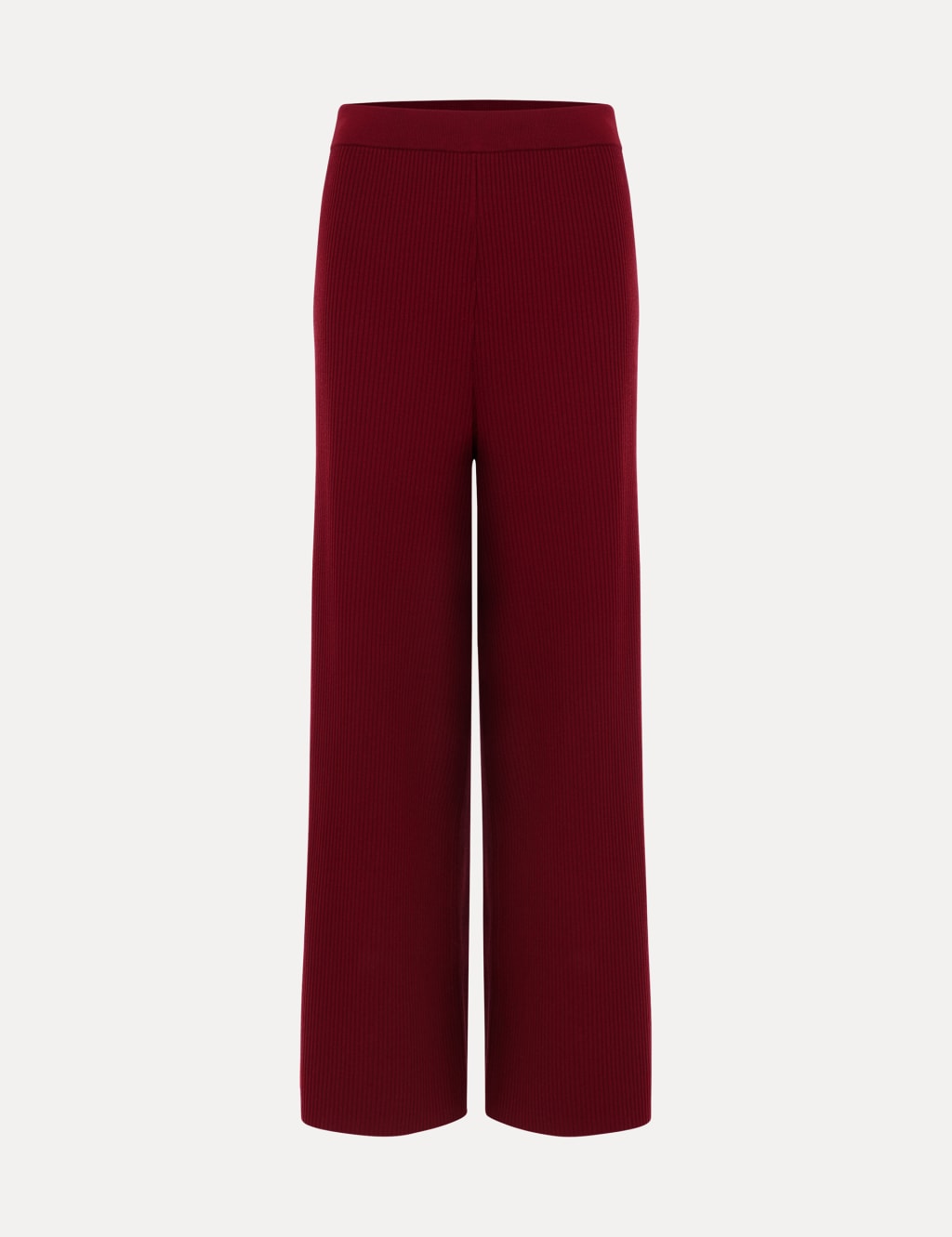 Ribbed Wide Leg Trousers 2 of 7
