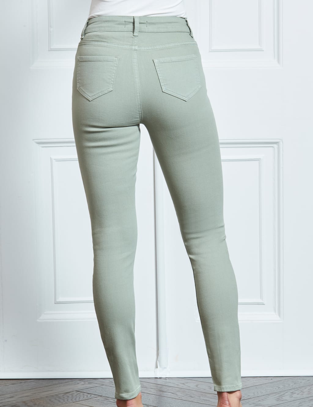 High Waisted Skinny Jeans SOSANDAR M S