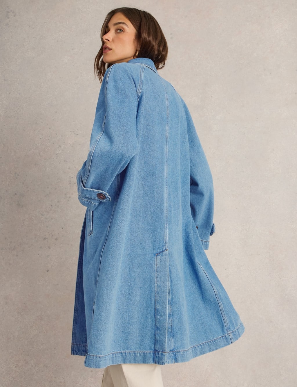 Denim Longline Jacket 3 of 6
