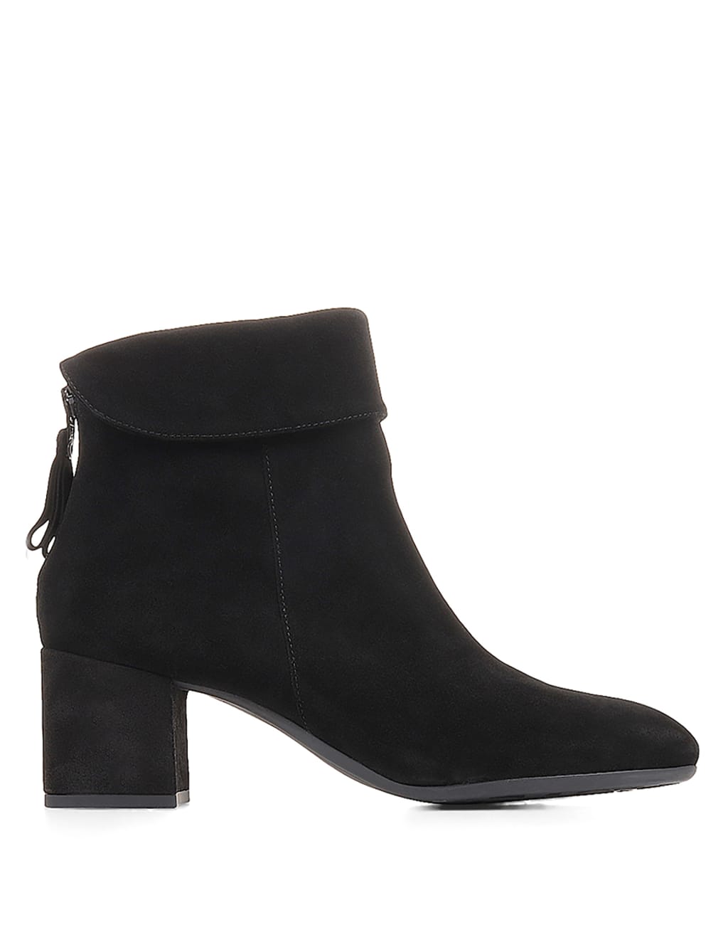 Suede Block Heel Ankle Boots Jones Bootmaker M S